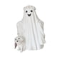 thumbnail image 5 of Estatua de perro fantasma paseando, decoración de mesa de Halloween, escultura artística, figura de perro fantasma, decoración de escritorio para Blanco, 5 of 8