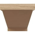 thumbnail image 2 of 8"W x 16"D x 8"H Wide Burlington Rough Cedar Woodgrain TimberThane Corbel, Primed Tan, 2 of 6