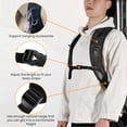 thumbnail image 4 of Yescom Étui Rigide pour Guitare Acoustique ABS avec Sangles de Sac à Dos Coque Rigide Dreadnought pour Voyage en Avion, 4 of 11