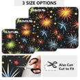 thumbnail image 4 of Brilliant Fireworks Pattern Diatomaceous Earth Water Absorbent Mat, Anti-Slip Rubber Backing, 19.7" x 15.7", 4 of 11