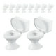 thumbnail image 5 of 10 piezas mini asiento de baño muebles de muñecas de juguete muebles de baño miniatura juguete para pastel pequeño topper muebles de baño accesorios de casa de muñecas, 5 of 8