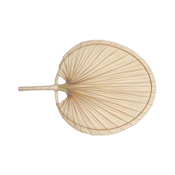 Abanico de Mano Tejido A Mano Sunnimix Boho 40x30cm