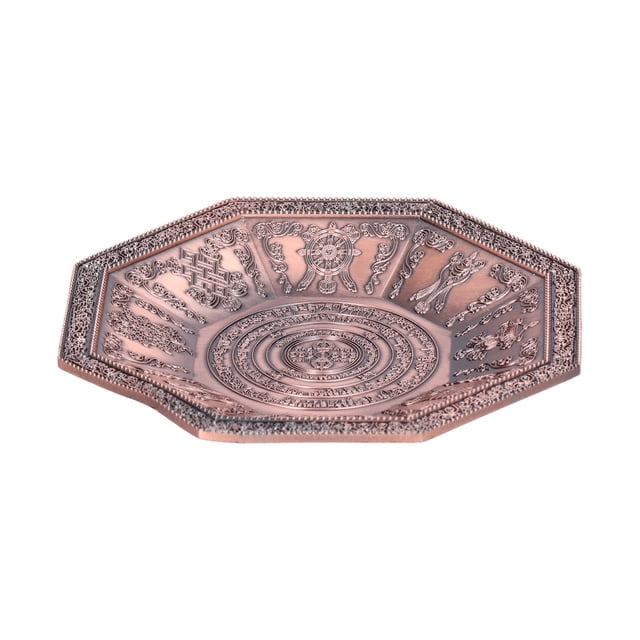 Temple Accessory, Durable Sacrificial Dish For Family For Home Red