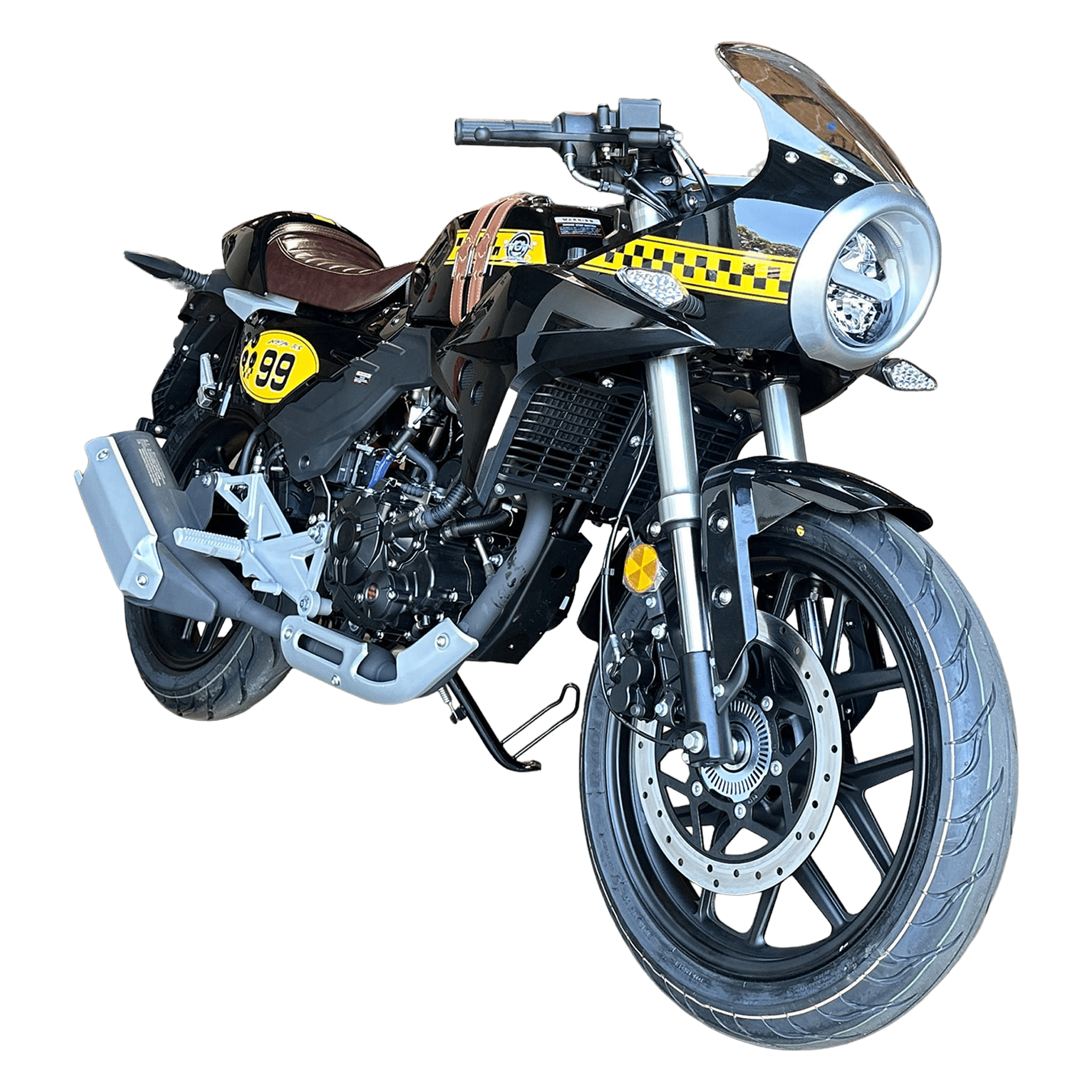 Lifan KPM RS 200 Fuel-Injected Motorcycle – 6-Speed Street Legal Café Racer Style