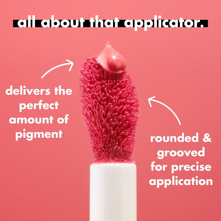 e.l.f. Camo Liquid Blush, Hot Pink, Long-Lasting Dewy Finish, Vegan, 0.13  fl oz