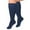 Navy, variant on JJHGVB Thigh High Compression Socks Men's Sports Compression Socks Knee High Athletic Socks Women Men Socks Mens Sock Socks for Women Crew Athletic Socks Men Khaki 2XL