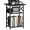 Modern Black, variant on Record Player Stand with Large Desktop, Record Player Table with Vinyl Storage, 3 Tier End Table with Dividers Classified, Turntable Stand Record Display Shelf for Music Room Studio, Retro
