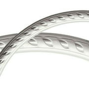 Ekena Millwork 26 3/4"OD x 23 1/2"ID x 1 5/8"W x 3/4"P Medway Ceiling Ring (1/4 of complete circle)