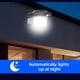 thumbnail image 1 of Solar LED Tungsten Lamp Household Intelligent Sensor Wall Light (B), 1 of 5