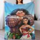 thumbnail image 1 of Manta de dibujos animados de Moana, suave y acogedora manta de franela de felpa para todas las estaciones para niños y niñas, manta de vellón cálida y ligera para cama, sofá o viaje, 80 x 60 pulgadas, 1 of 7