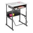 thumbnail image 3 of Safco Products Alpha Better Adjustable Height Black Desk 1204GR, 3 of 3
