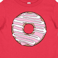 thumbnail image 4 of Inktastic Donut Pink Frosting White Icing Boys or Girls Baby T-Shirt, 4 of 5