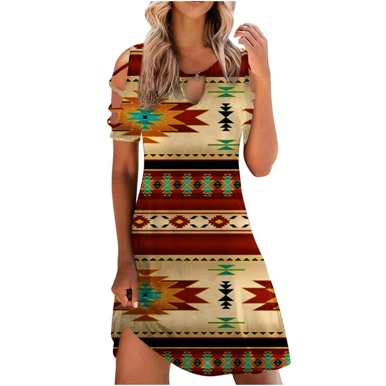 Western sales casual dress