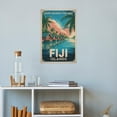 thumbnail image 4 of Inspirational Fiji Islands Poster Retro Motivational Vintage Travel Wall Art for Therapy Room Library Office Classroom Canvas Poster, 4 of 8