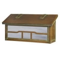 thumbnail image 1 of Americas Finest Lighting AF-3062-NV-WW Cloud Lift Horizontal Mailbox, Wispy White - New Verde, 1 of 1