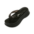 thumbnail image 3 of Willtoo Women's Summer Jelly Flip Flops Sandals Casual Comfortable Thick Sole Sandals for Outdoor Beach Walking and Daily Wear, 3 of 7