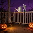 thumbnail image 6 of EBCUE Solar Watering Can with Lights Outdoor Garden Decor Cute Witch Shaped Hook Gardening Gifts for Family Women Solar Lights for Garden Patio Yard Lawn Backyard Halloween Decorations, 6 of 6