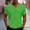 Green, variant on MORESEC Summer Holiday Mens Plus Size V Neck Short Sleeve T-Shirt Casual Basic Tee Solid Color Tops Vacation Fashion Clothes, White 5XL