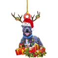 thumbnail image 1 of De Navidad Colgante De Madera Regalo Encantador Árbol De Navidad Decoración Colgante Manualidades Para Amigo Chico Regalo 2021 Adorno De Árbol De Navidad Serendint HA040438-01, 1 of 6