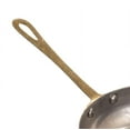 thumbnail image 6 of Gibson Stainless Steel Hammered 3.90" Sauce Pan with Brass Handle, 6 of 6