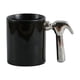 thumbnail image 1 of Taza de cerámica con asa - Taza de café dorada galvanizada para el hogar, la oficina, la cocina, regalo, 1 of 2
