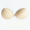 thumbnail image 6 of ClodeEU Fashion Women Lithe Silica Gel Breast Sticker Invisible Bra Light Silicone Bra (Khaki D), 6 of 6