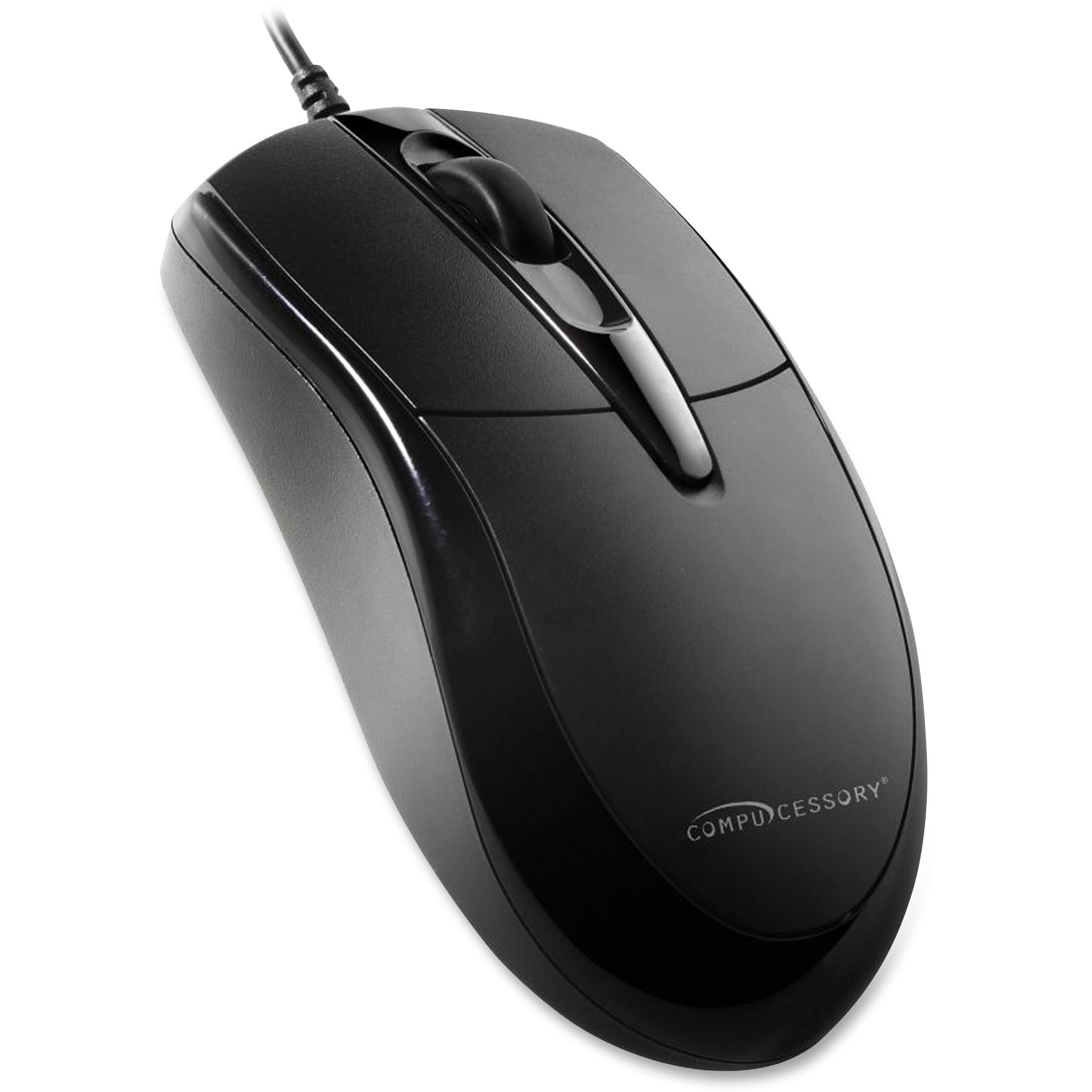 Compucessory, CCS28963, Threebutton Corded Mouse, 1