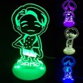 thumbnail image 1 of Gwong Juguete BTS FIGURA Forma Acrílico Soporte parpadeante 3D Siete Color Noche Luz de luz Resplandor Stick Gwong 30007110, 1 of 7