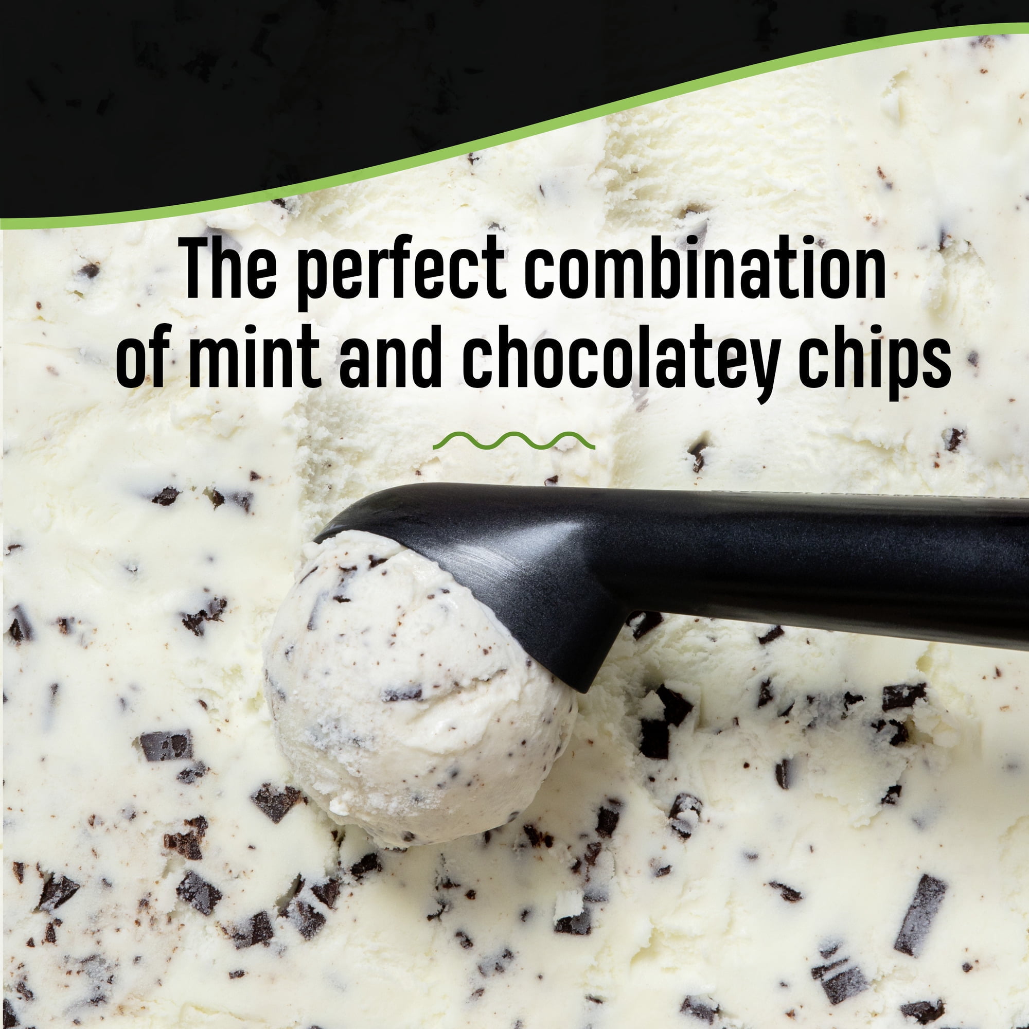 Breyers Mint Chocolate Chip Ice Cream Gluten-Free Kosher Dairy Milk, 1.5 Quart