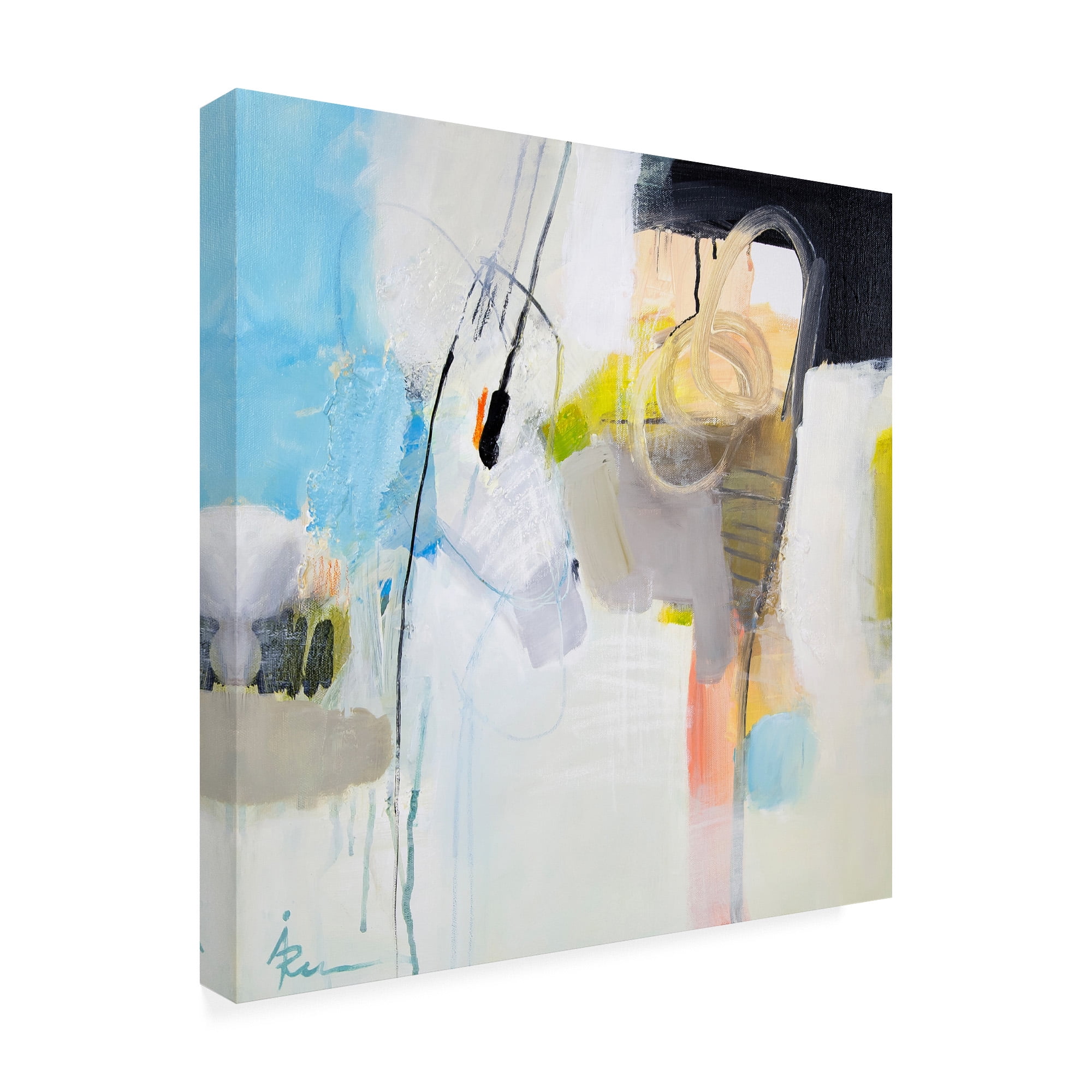 Trademark Fine Art 'Ira Ivanov Paint Expression Study 1' Canvas Art by Ira Ivanov