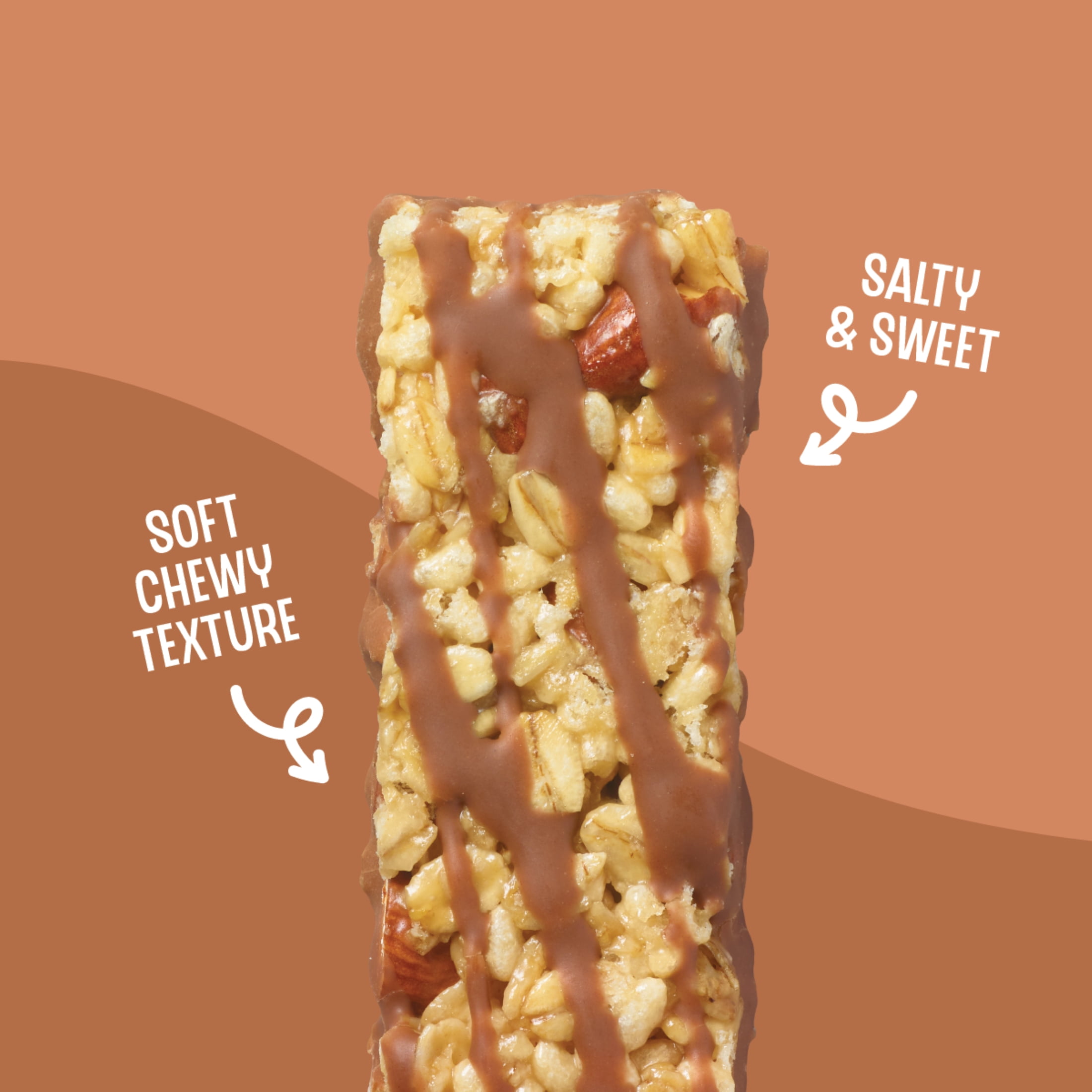 Sunbelt Bakery Almond Sweet & Salty Chewy Granola Bars, 48 bars (6 Boxes), 50.64 oz