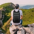thumbnail image 4 of ZHAOCHENG Mochila ultraligera, pequeña mochila de senderismo plegable, mochila de viaje impermeable para hombres y mujeres, deportes al aire libre camping senderismo ciclismo caminar montañismo, 4 of 4