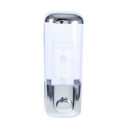 Wall Mount Soap Dispensers 500ml Bathroom Shampoo Dispenser Wall Mounted Chrome Shower Liquid Soap Lotion Home Washroom