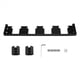 thumbnail image 2 of Soporte de Batería de 4 Ranuras, Caja de Herramientas, Soporte de Expansión para Batería, Soporte de Almacenamiento de Batería Lateral Sin Esfuerzo, Negro, 2 of 5