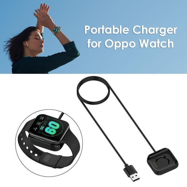 Cable de cargador USB JShteea de 1 m para OPPO Watch 41 mm Smartwatch carga rápida