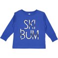thumbnail image 3 of Inktastic Ski Bum Boys or Girls Long Sleeve Toddler T-Shirt, 3 of 5