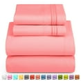 thumbnail image 4 of Queen Sheets Set, 4 Piece Bed Sheets for Queen Size Bed, Hotel Luxury Deep Pocket Sheets, Extra Soft Bedding Sheets & Pillowcases, 4 of 7
