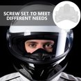 thumbnail image 2 of Shisuyan Motorcycle Helmet Visor Screws Transparent 6Set 0.8X0.8X0.6In, 2 of 8