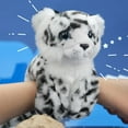thumbnail image 3 of Snow Leopard Stuffed Animal Plush Toy, Snow Leopard Plush Slap Bracelet, Snow Leopard Plushies, 3 of 8