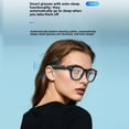 thumbnail image 3 of AI smart glasses, equipped with a 1080P camera, Bluetooth sunglasses, men's model, supports video recording, real-time translation, music playback, and call functions, 3 of 6
