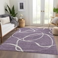 thumbnail image 3 of Dalyn Rugs Premium Machine Washable Mayfield AMF999 Purple 9' x 12' Rug, 3 of 7