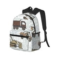 thumbnail image 2 of Picia Tractor and Dumper Large Capacity Backpack Classic Style Backpack Casual Backpack Water-Resistant School Work Travel Outdoor Backpack, 2 of 8