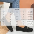 thumbnail image 4 of Gpaecead Women's Embroidered Knit Flat Loafers Slip On Cushioned Lightweight Non Slip Shoes For Commute And Comfort, Black, 4 of 5