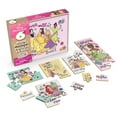 thumbnail image 2 of Spin Master Games, Disney Princes 6-Pack of Wooden Jigsaw Puzzles, for Ages 3 and up, 2 of 7