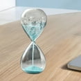 thumbnail image 4 of DOMELAY 3xGlitter Sand Glass Timer Hourglass Hour Glasses for Home Decor Faimly Office Pcs, 4 of 8