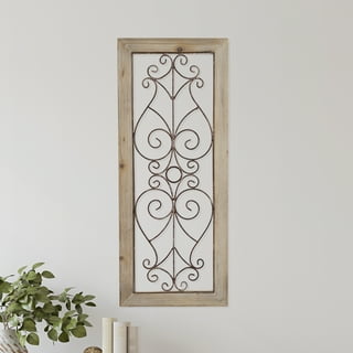 Wood And Metal Wall Decor