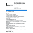 thumbnail image 2 of Outer Tie Rod End - Compatible with 1973 - 1974 Chevrolet C10 Pickup - AC Delco, 2 of 2