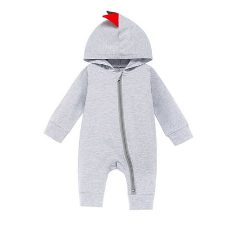 

Baby Boy Clothes Toddler Baby Girls Boy Zipper Long Sleeve Cute Dinosaur Siamese Climbing Clothes Baby Clothes for Girls