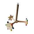 thumbnail image 3 of Vaveren 3x Bird Rotating Perch Toy Bird Stand for Small Parakeets Cockatiels Finches, 3 of 8