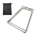 thumbnail image 2 of Ximing Foldable Cooling Stand Camping Furniture Tool Ice Bucket Holder Sturdy Fridge Ice Box Holder Luggage Rack for Travel Household, 2 of 8
